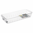 Clear plastic storage bin with weels and divider 38*13cm - Al Kabayel Discount CentreClear plastic storage bin with weels and divider 38*13cmOrganizers & AccessoriesAKDCAl Kabayel Discount Centre