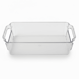 Clear Storage Bin with Handles — 32×15.5cm | Fridge & Pantry Organizer - Al Kabayel Discount CentreClear Storage Bin with Handles — 32×15.5cm | Fridge & Pantry OrganizerOrganizers & AccessoriesAKDCAl Kabayel Discount Centre