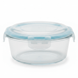 Cloc Medium Round Glass Storage Container with Airtight Lock Lid – Ideal for Food Preservation – 950 ml - Al Kabayel Discount CentreCloc Medium Round Glass Storage Container with Airtight Lock Lid – Ideal for Food Preservation – 950 mlFood ContainersYUNIVERSEAl Kabayel Discount Centre