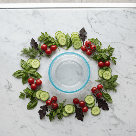 Cloc Round Glass Food Storage Container with Strong Airtight Plastic Lid – Durable and Reusable – 620 ml - Al Kabayel Discount CentreCloc Round Glass Food Storage Container with Strong Airtight Plastic Lid – Durable and Reusable – 620 mlFood ContainersCLOCAl Kabayel Discount Centre
