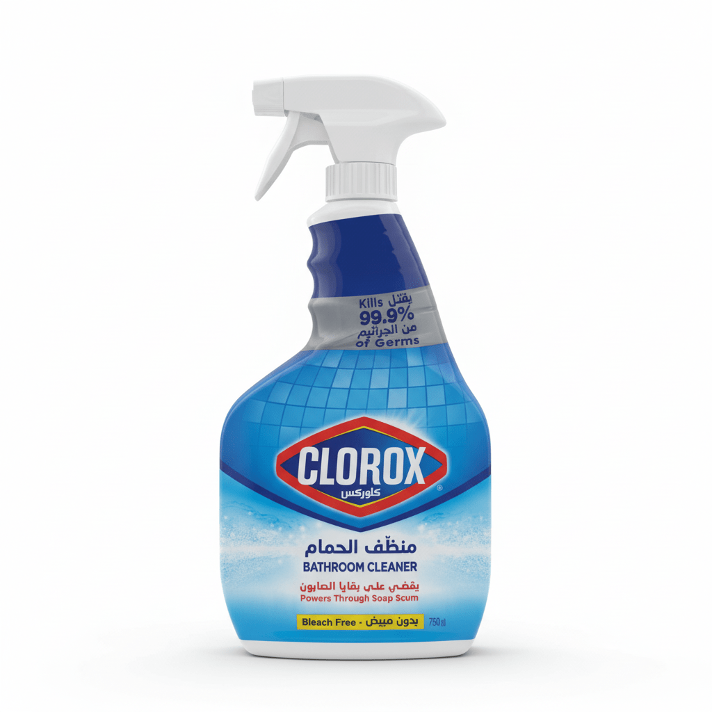 Clorox Bathroom Cleaner Spray – 750ml - Al Kabayel Discount CentreClorox Bathroom Cleaner Spray – 750mlHousehold CleaningCLOROXAl Kabayel Discount Centre
