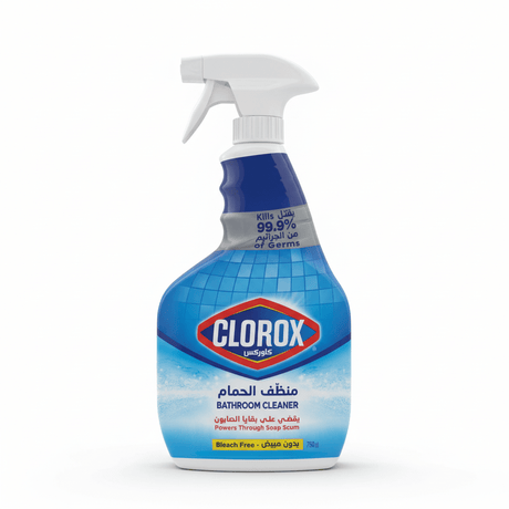 Clorox Bathroom Cleaner Spray – 750ml - Al Kabayel Discount CentreClorox Bathroom Cleaner Spray – 750mlHousehold CleaningCLOROXAl Kabayel Discount Centre