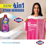 Clorox Clothes 4 - in - 1 Stain Remover 900ml, Without Chlorine Bleach, Keep Colors Vibrant for Longer - Al Kabayel Discount CentreClorox Clothes 4 - in - 1 Stain Remover 900ml, Without Chlorine Bleach, Keep Colors Vibrant for LongerLaundry CareCLOROXAl Kabayel Discount Centre