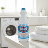 Clorox Liquid Bleach Kills 99.9% of Viruses and Bacteria, 48 Hours Prevents Bacteria Growth, Removes Stains - 950ml - Al Kabayel Discount CentreClorox Liquid Bleach Kills 99.9% of Viruses and Bacteria, 48 Hours Prevents Bacteria Growth, Removes Stains - 950mlHousehold CleaningCLOROXAl Kabayel Discount Centre
