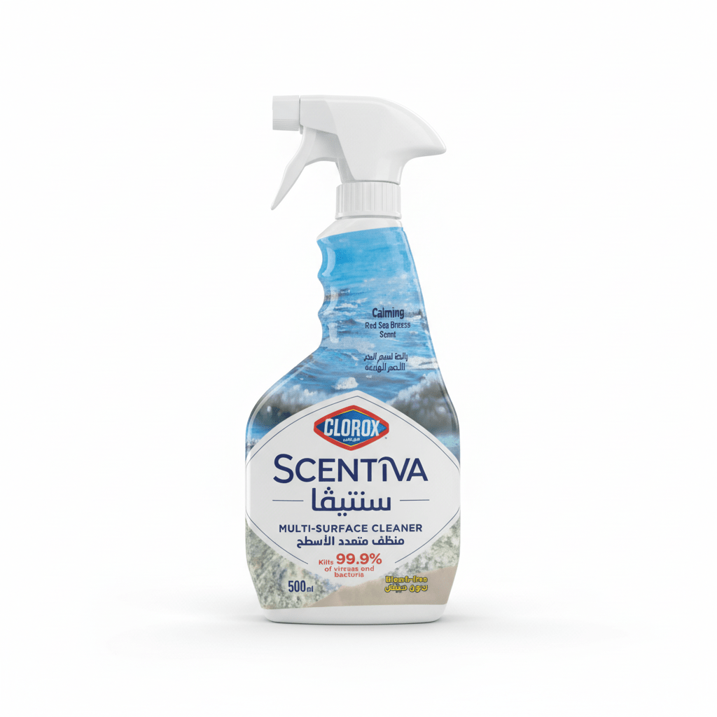 Clorox Scentiva Multi - Surface Cleaner – Calming Red Sea Breeze - 500ml - Al Kabayel Discount CentreClorox Scentiva Multi - Surface Cleaner – Calming Red Sea Breeze - 500mlHousehold CleaningCLOROXAl Kabayel Discount Centre