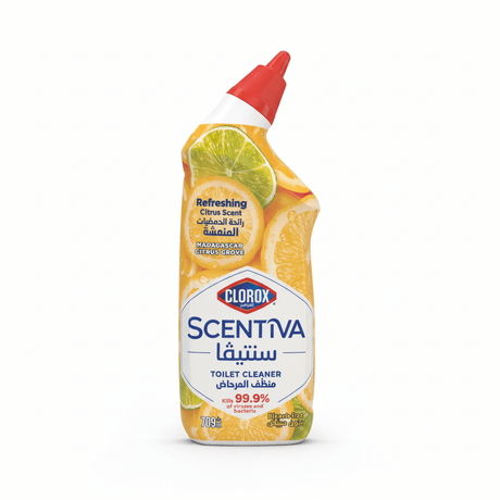 Clorox Scentiva Toilet Cleaner Madagascar Citrus Grove - 709ml - Al Kabayel Discount CentreClorox Scentiva Toilet Cleaner Madagascar Citrus Grove - 709mlHousehold CleaningCLOROXAl Kabayel Discount Centre