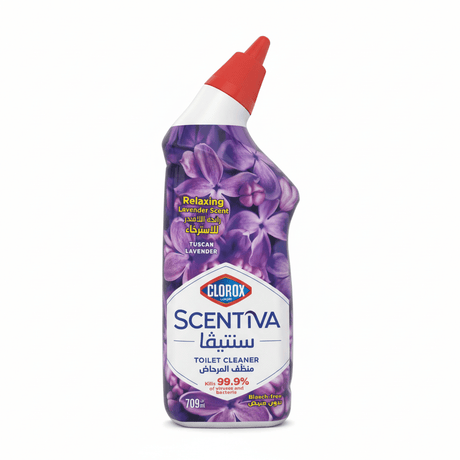 Clorox Scentiva Toilet Cleaner Tuscan Lavender - 709ml - Al Kabayel Discount CentreClorox Scentiva Toilet Cleaner Tuscan Lavender - 709mlHousehold CleaningCLOROXAl Kabayel Discount Centre