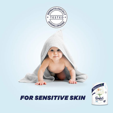 Comfort Baby Fabric Conditioner 1L, 25 Washes, For Sensitive Skin - Al Kabayel Discount CentreComfort Baby Fabric Conditioner 1L, 25 Washes, For Sensitive SkinLaundry CareCOMFORTAl Kabayel Discount Centre