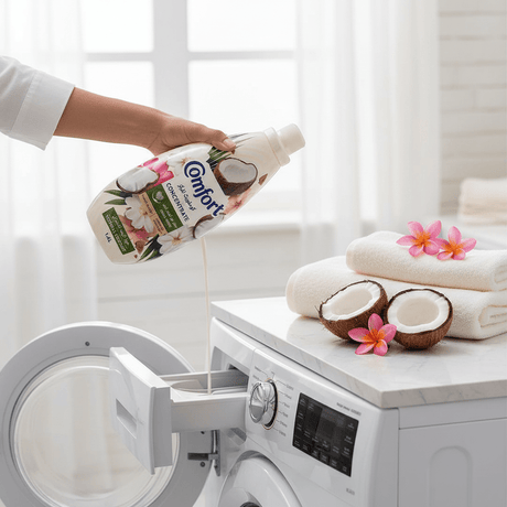 Comfort Concentrate Fabric Softener 1.4L, Tropical Coconut, Plant Based, Superior Softness - Al Kabayel Discount CentreComfort Concentrate Fabric Softener 1.4L, Tropical Coconut, Plant Based, Superior SoftnessLaundry CareCOMFORTAl Kabayel Discount Centre