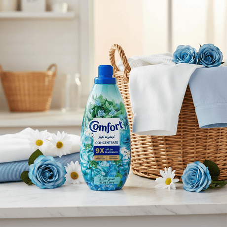 Comfort Concentrate Fabric Softener 1.5L, Blue Love, 9X Fragrance, Colour Protection and Superior Softness - Al Kabayel Discount CentreComfort Concentrate Fabric Softener 1.5L, Blue Love, 9X Fragrance, Colour Protection and Superior SoftnessLaundry CareCOMFORTAl Kabayel Discount Centre