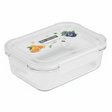 Compact Rectangular Glass Food Storage Container with Airtight Freshness - Seal Lid – Space Saving Design – 700 ml - Al Kabayel Discount CentreCompact Rectangular Glass Food Storage Container with Airtight Freshness - Seal Lid – Space Saving Design – 700 mlFood ContainersAKDCAl Kabayel Discount Centre