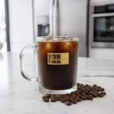Concise Ribbed Glass Mug 300ml — Gold Edition - Al Kabayel Discount CentreConcise Ribbed Glass Mug 300ml — Gold EditionMugsConciseAl Kabayel Discount Centre