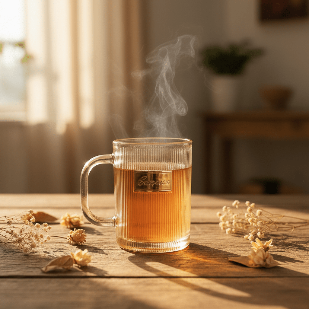 Concise Tinted Peach Ribbed Glass Mug — 300ml | Gold Embossed | Premium Glassware - Al Kabayel Discount CentreConcise Tinted Peach Ribbed Glass Mug — 300ml | Gold Embossed | Premium GlasswareMugsConciseAl Kabayel Discount Centre