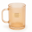 Concise Tinted Peach Ribbed Glass Mug — 300ml | Gold Embossed | Premium Glassware - Al Kabayel Discount CentreConcise Tinted Peach Ribbed Glass Mug — 300ml | Gold Embossed | Premium GlasswareMugsConciseAl Kabayel Discount Centre