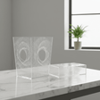 Contemporary Acrylic Dustbin with White Finish and Tissue Box Set – Minimalist and Elegant – 24.5 × 20 cm & 22 × 12 cm - Al Kabayel Discount CentreContemporary Acrylic Dustbin with White Finish and Tissue Box Set – Minimalist and Elegant – 24.5 × 20 cm & 22 × 12 cmOrganizers & AccessoriesAKDCAl Kabayel Discount Centre