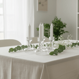 Contemporary Elegant Glass Footed Candle Holder for Sophisticated Home Decoration – 10cm - Al Kabayel Discount CentreContemporary Elegant Glass Footed Candle Holder for Sophisticated Home Decoration – 10cmHome Décor AccentsAKDCAl Kabayel Discount Centre
