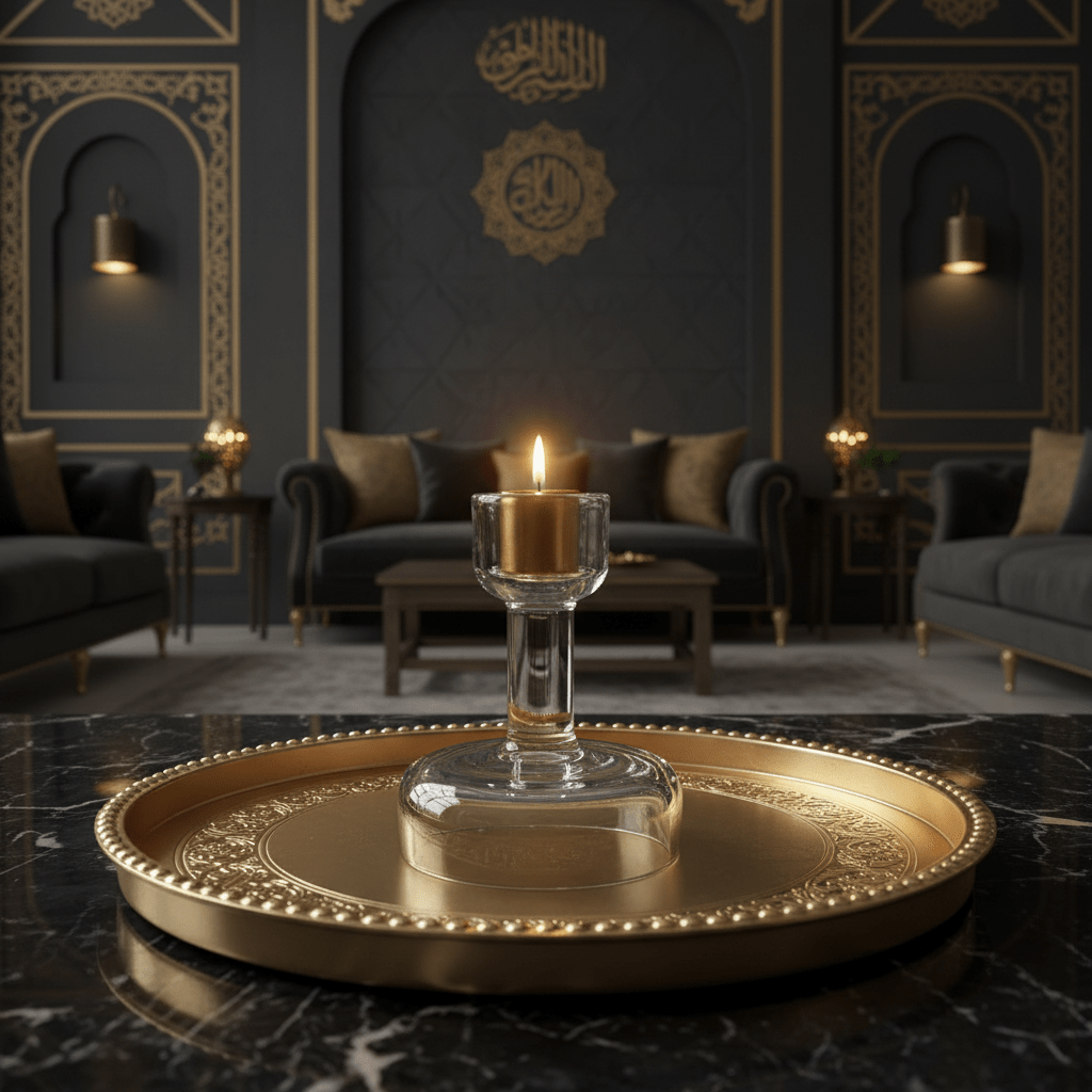 Contemporary Elegant Glass Footed Candle Holder for Sophisticated Home Decoration – 10cm - Al Kabayel Discount CentreContemporary Elegant Glass Footed Candle Holder for Sophisticated Home Decoration – 10cmHome Décor AccentsAKDCAl Kabayel Discount Centre