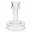 Contemporary Elegant Glass Footed Candle Holder for Sophisticated Home Decoration – 10cm - Al Kabayel Discount CentreContemporary Elegant Glass Footed Candle Holder for Sophisticated Home Decoration – 10cmHome Décor AccentsAKDCAl Kabayel Discount Centre