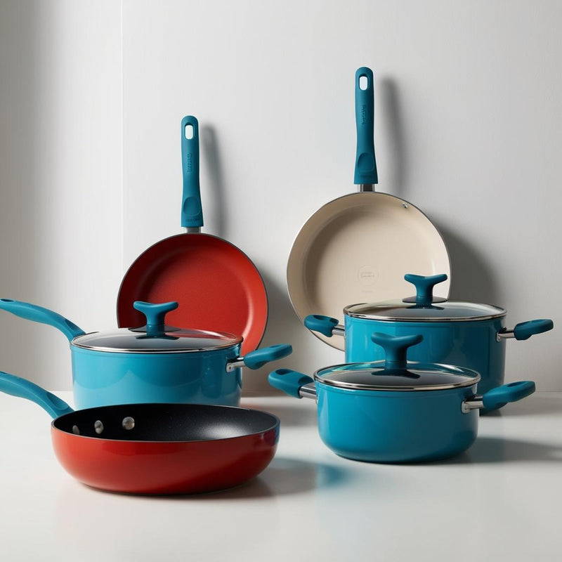 Al Kabayel Discount Centre Serve Ware Teflon Pans Home Kitchen 