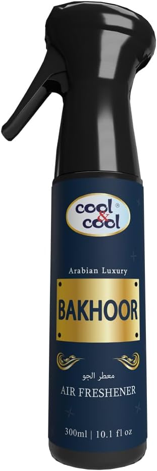 COOL & COOL Arabian Luxury Air Freshner - Bakhoor 300ml - Al Kabayel Discount CentreCOOL & COOL Arabian Luxury Air Freshner - Bakhoor 300mlHome FragrancesCOOL & COOLAl Kabayel Discount Centre