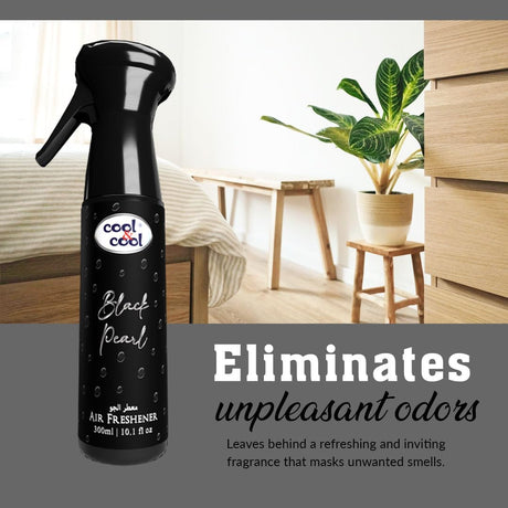 COOL & COOL Arabian Luxury Air Freshner - Black Pearl 300ml - Al Kabayel Discount CentreCOOL & COOL Arabian Luxury Air Freshner - Black Pearl 300mlHome FragrancesCOOL & COOLAl Kabayel Discount Centre