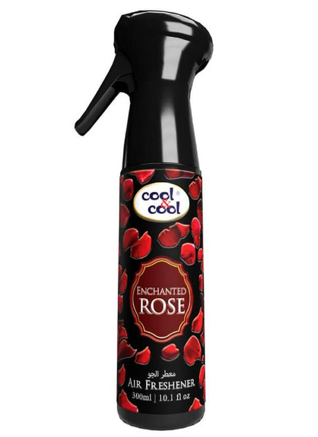 COOL & COOL Arabian Luxury Air Freshner - Enchanted Rose 300ml - Al Kabayel Discount CentreCOOL & COOL Arabian Luxury Air Freshner - Enchanted Rose 300mlHome FragrancesCOOL & COOLAl Kabayel Discount Centre