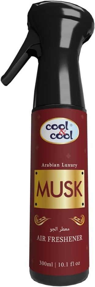 COOL & COOL Arabian Luxury Air Freshner - Musk 300ml - Al Kabayel Discount CentreCOOL & COOL Arabian Luxury Air Freshner - Musk 300mlHome FragrancesCOOL & COOLAl Kabayel Discount Centre