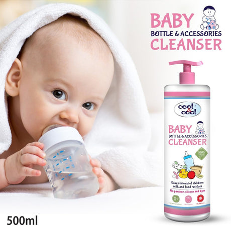Cool & Cool Baby Bottle & Accessories Cleanser 500ml - Al Kabayel Discount CentreCool & Cool Baby Bottle & Accessories Cleanser 500mlBaby ProductsCOOL & COOLAl Kabayel Discount Centre