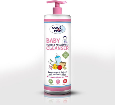 Cool & Cool Baby Bottle & Accessories Cleanser 500ml - Al Kabayel Discount CentreCool & Cool Baby Bottle & Accessories Cleanser 500mlBaby ProductsCOOL & COOLAl Kabayel Discount Centre