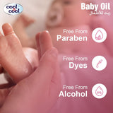 Cool & Cool Baby Oil – 250ml | Paraben & Dye Free | Almond & Grape Seed Oil - Al Kabayel Discount CentreCool & Cool Baby Oil – 250ml | Paraben & Dye Free | Almond & Grape Seed OilBaby ProductsCOOL & COOLAl Kabayel Discount Centre