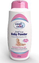 Cool & Cool Sterilized Baby Powder 250g – Sensitive Skin Protection | Alcohol - Free | Talc - Based - Al Kabayel Discount CentreCool & Cool Sterilized Baby Powder 250g – Sensitive Skin Protection | Alcohol - Free | Talc - BasedBaby ProductsCOOL & COOLAl Kabayel Discount Centre