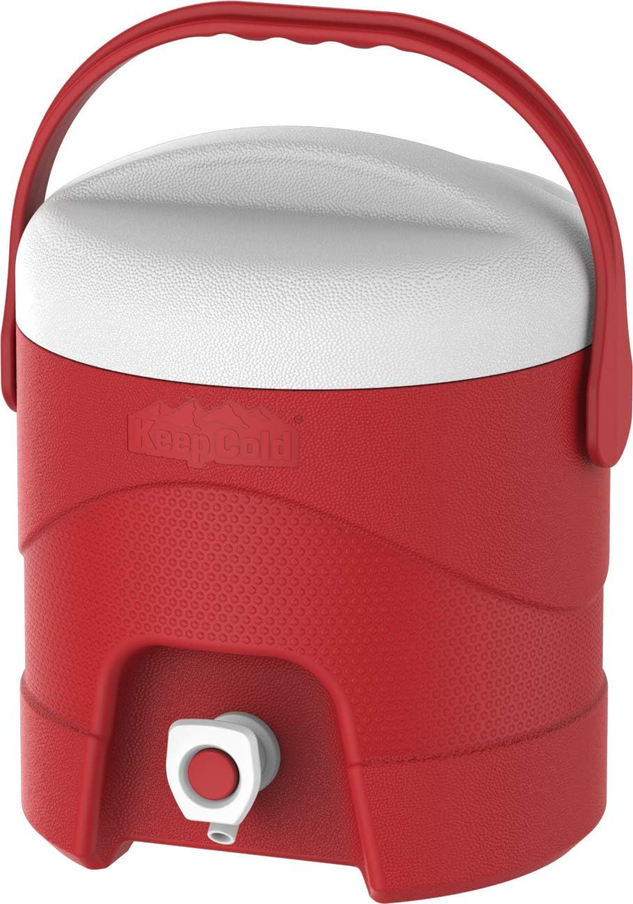 COSMOPLAST Picnic Cooler 8 Liter with Leak Proof Tap, Red - Al Kabayel Discount CentreCOSMOPLAST Picnic Cooler 8 Liter with Leak Proof Tap, RedCoolersCOSMOPLASTAl Kabayel Discount Centre