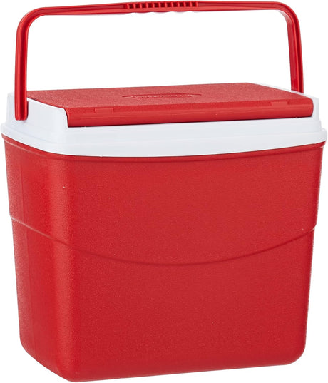 COSMOPLAST Picnic Ice Box 10 Liter, Hold upto 17 Cans, Keep Ice upto 2 Days, Red - Al Kabayel Discount CentreCOSMOPLAST Picnic Ice Box 10 Liter, Hold upto 17 Cans, Keep Ice upto 2 Days, RedCoolersCOSMOPLASTAl Kabayel Discount Centre