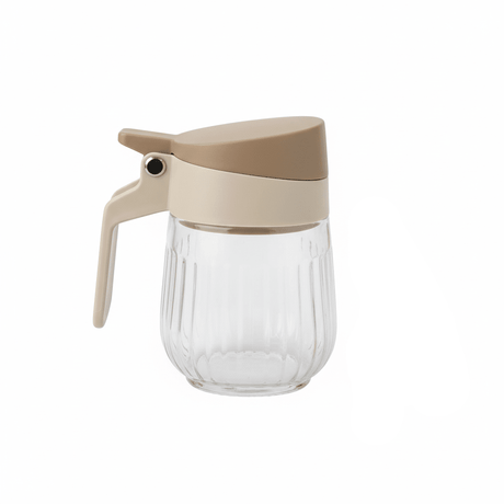 Costin Ribbed Glass Spice Jar with Flip - Top Lid, Side Handle & Mini Spoon — Beige, 380ml - Al Kabayel Discount CentreCostin Ribbed Glass Spice Jar with Flip - Top Lid, Side Handle & Mini Spoon — Beige, 380mlJars & Food SaversCOSTINAl Kabayel Discount Centre
