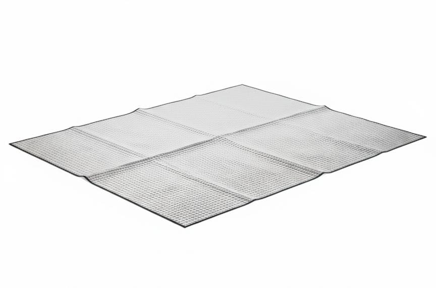 CRASUN Premium Foldable Aluminium Picnic Mat 160×110 cm – Waterproof Outdoor Blanket, Lightweight & Easy - to - Carry Travel Mat for Camping, Beach, Picnic & Family Outings - Al Kabayel Discount CentreCRASUN Premium Foldable Aluminium Picnic Mat 160×110 cm – Waterproof Outdoor Blanket, Lightweight & Easy - to - Carry Travel Mat for Camping, Beach, Picnic & Family OutingsCamping & HikingCRASUNAl Kabayel Discount Centre