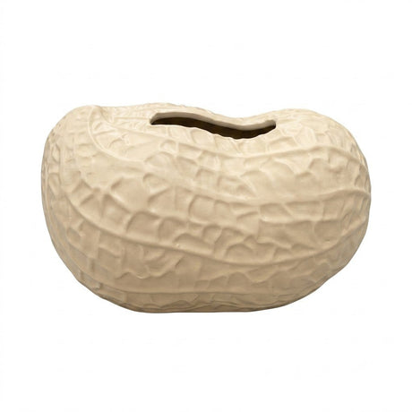 Cream Ceramic Peanut-Shaped Napkin Holder - 15×20 cm - Al Kabayel Discount CentreCream Ceramic Peanut-Shaped Napkin Holder - 15×20 cmNapkin Holders & Tissue BoxAKDCAl Kabayel Discount Centre