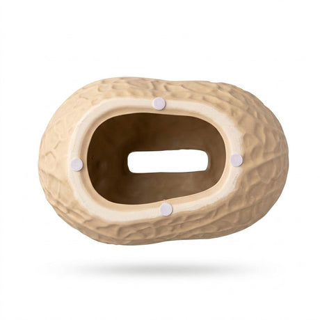 Cream Ceramic Peanut-Shaped Napkin Holder - 15×20 cm - Al Kabayel Discount CentreCream Ceramic Peanut-Shaped Napkin Holder - 15×20 cmNapkin Holders & Tissue BoxAKDCAl Kabayel Discount Centre