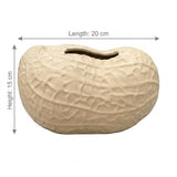 Cream Ceramic Peanut-Shaped Napkin Holder - 15×20 cm - Al Kabayel Discount CentreCream Ceramic Peanut-Shaped Napkin Holder - 15×20 cmNapkin Holders & Tissue BoxAKDCAl Kabayel Discount Centre