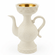Cream Chalk Arabic Incense Burner | Ornate Floral Engraving | 18cm - Al Kabayel Discount CentreCream Chalk Arabic Incense Burner | Ornate Floral Engraving | 18cmIncense BurnerAKDCAl Kabayel Discount Centre