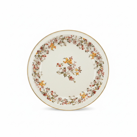 Cream Enamel Deep Plate with Floral Design – 32cm - Al Kabayel Discount CentreCream Enamel Deep Plate with Floral Design – 32cmPlatesAKDCAl Kabayel Discount Centre
