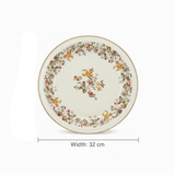 Cream Enamel Deep Plate with Floral Design – 32cm - Al Kabayel Discount CentreCream Enamel Deep Plate with Floral Design – 32cmPlatesAKDCAl Kabayel Discount Centre