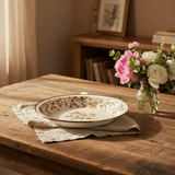 Cream Enamel Deep Plate with Floral Design – 32cm - Al Kabayel Discount CentreCream Enamel Deep Plate with Floral Design – 32cmPlatesAKDCAl Kabayel Discount Centre
