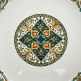 Cream Enamel Deep Plate with Ornate Islamic Design – 24cm - Al Kabayel Discount CentreCream Enamel Deep Plate with Ornate Islamic Design – 24cmPlatesAKDCAl Kabayel Discount Centre
