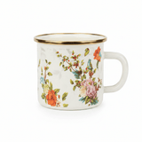 Cream Enamel Mug With Floral Garden Design - 300ml - Al Kabayel Discount CentreCream Enamel Mug With Floral Garden Design - 300mlMugsAKDCAl Kabayel Discount Centre
