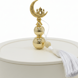 Cream Metal Candy Bowl with Lid - 20×7 cm - Al Kabayel Discount CentreCream Metal Candy Bowl with Lid - 20×7 cmBowlsAKDCAl Kabayel Discount Centre