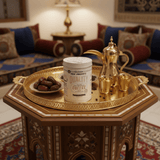 Cream Metal Canister with Elegant Vintage Print | 13×9 cm | Airtight Storage Tin - Al Kabayel Discount CentreCream Metal Canister with Elegant Vintage Print | 13×9 cm | Airtight Storage TinJars & Food SaversAKDCAl Kabayel Discount Centre