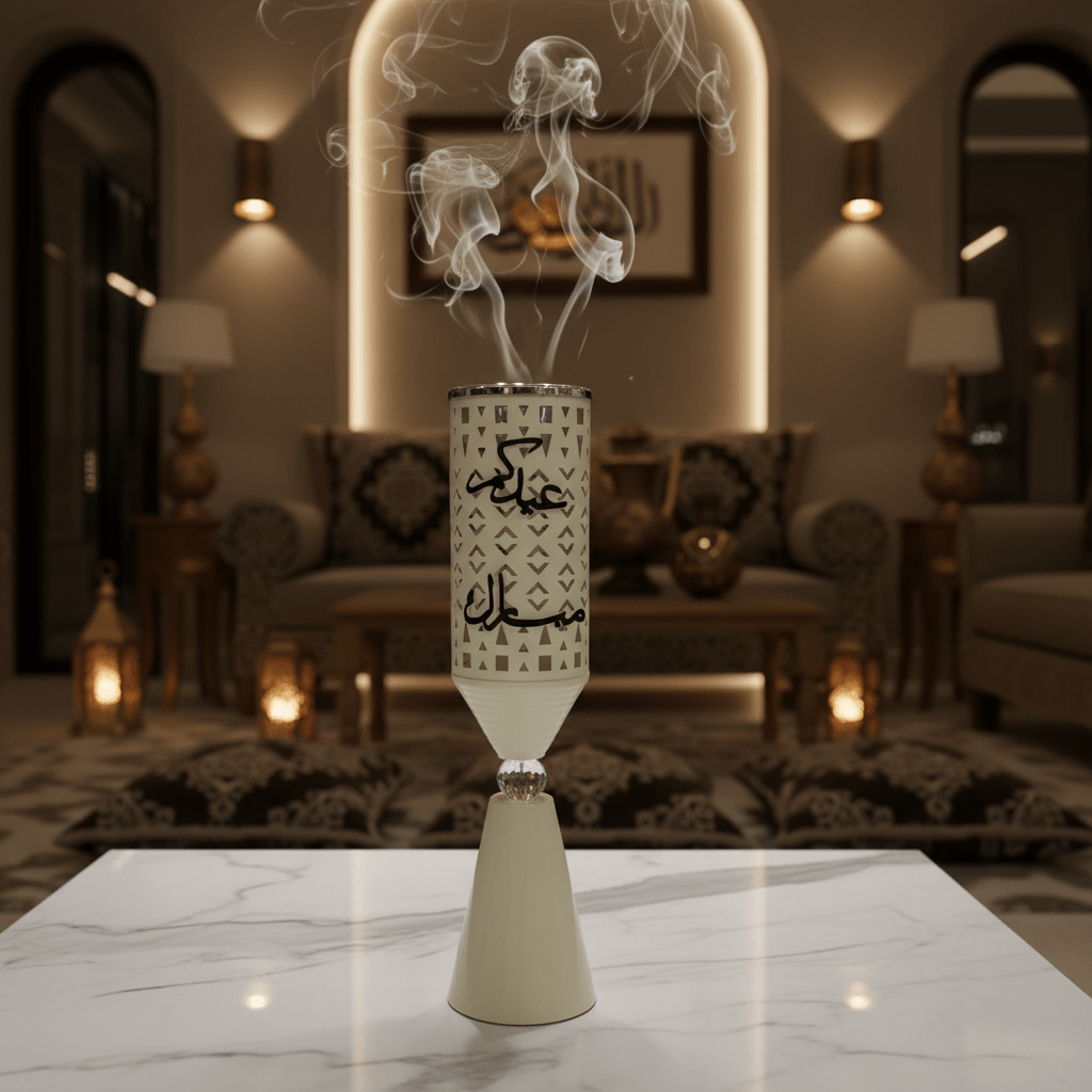 Cream Metal Elegant Incense Burner Arabic Heritage | Luxury Home Décor | 50×10cm - Al Kabayel Discount CentreCream Metal Elegant Incense Burner Arabic Heritage | Luxury Home Décor | 50×10cmIncense BurnerAKDCAl Kabayel Discount Centre