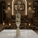 Cream Metal Elegant Incense Burner Arabic Heritage | Luxury Home Décor | 50×10cm - Al Kabayel Discount CentreCream Metal Elegant Incense Burner Arabic Heritage | Luxury Home Décor | 50×10cmIncense BurnerAKDCAl Kabayel Discount Centre