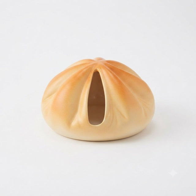 Cream & Peach Steamed Bun Ceramic Napkin Holder – 13×16 cm - Al Kabayel Discount CentreCream & Peach Steamed Bun Ceramic Napkin Holder – 13×16 cmNapkin Holders & Tissue BoxAKDCAl Kabayel Discount Centre