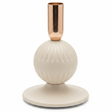 Cream & Rose Gold Elegant Metal Candle Holder – 15cm - Al Kabayel Discount CentreCream & Rose Gold Elegant Metal Candle Holder – 15cmHome Décor AccentsAKDCAl Kabayel Discount Centre